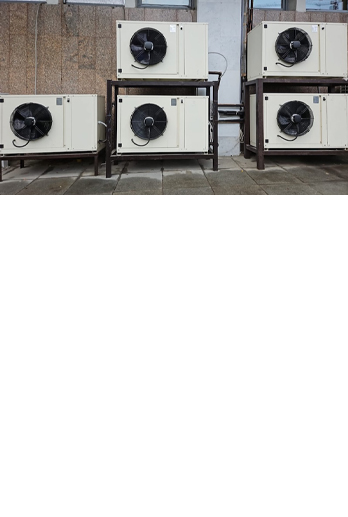 Разработка, производство и поставка компрессорно-конденсаторных агрегатов на базе герметичных  компрессоров INVATECH в корпусе производства МЕГАХОЛОД (ККБ) для кондиционирования цеха производства готовой еды