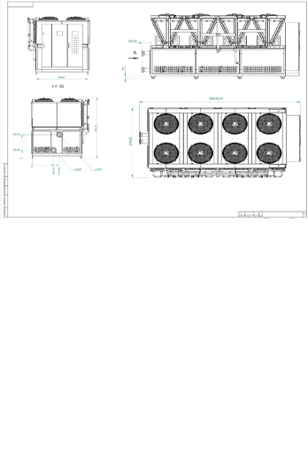 Разработка, производство и поставка чиллера серии МГЧ холодопроизводительностью 270 кВт на базе спиральных герметичных компрессоров INVOTECH с системой фрикулинга в одном корпусе с конденсатором